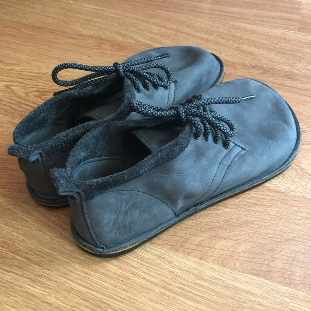 Softstar Primal Sawyer 9U barefoot leather minimalist shoes wide splay - Picture 3 of 11